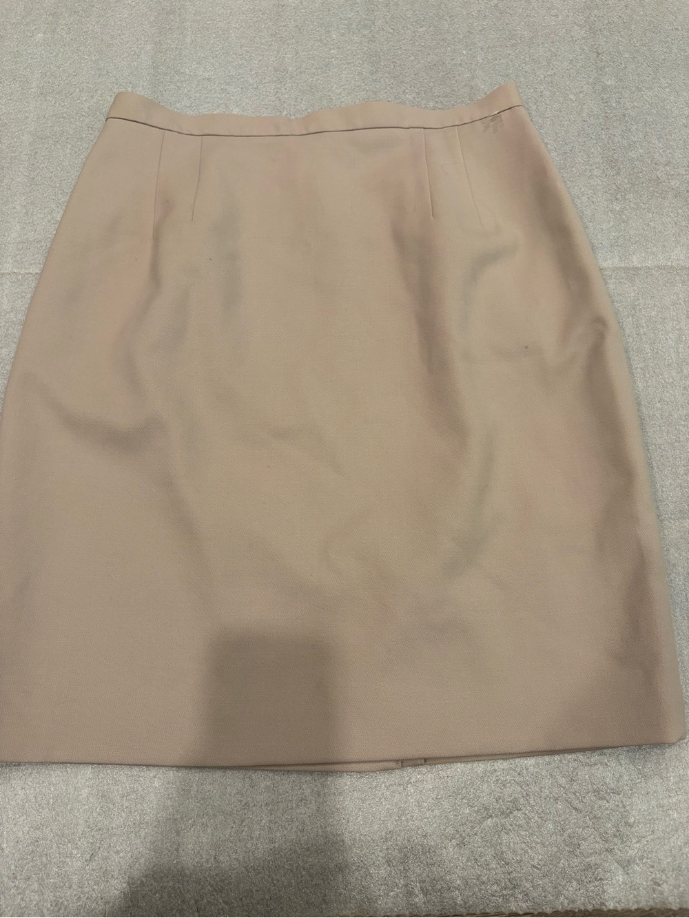 [14P]Talbots Light Beige Wool Pencil Skirt Fully Lined